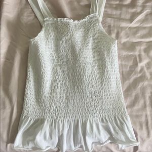 White Zara top